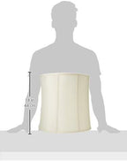 Royal Designs, Inc. BS-719-16EG Basic Drum Lamp Shade, 15" x 16" x 16", Eggshell