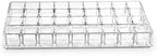 LEILIN 36 Slot Lipstick Drawer Organizer Lip Gloss Storage Essential Oil Holder Clear Acrylic Lipstick Organizer Storage of Cosmetics and Perfume