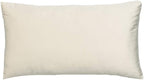 Beige Lumbar Velvet Soft Solid Throw Pillow Cases Decorative Rectangle Cozy Cushion Covers Home Decor for Living Room Couch Sofa Car 12"x20" Set of 2