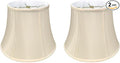 Royal Designs, Inc. BSO-708-18BG-2 Modified Bell Basic Lamp Shade, 11 x 18 x 13.5, Beige, 2-Pack
