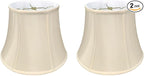 Royal Designs, Inc. BSO-708-18BG-2 Modified Bell Basic Lamp Shade, 11 x 18 x 13.5, Beige, 2-Pack