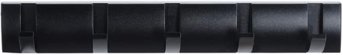 Wall-Mounted Coat Hooks, Black