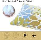 Outdoor Lumbar Pillows - Decorative Pillows with Insert Included Set of 2 Outdoor Pillows for Patio Furniture 12x20 Inch