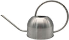 Hamiledyi 50 oz/1500 ml Stainless Steel Watering Can with Long Spout Metal Watering Can Indoor Outdoor Flower Watering Pot for Garden Orchid Bonsai Office Desk Plants (Silver)