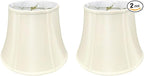Royal Designs, Inc. BSO-708-14EG-2 Modified Bell Basic Lamp Shade, 9 x 14 x 10.5, Eggshell, 2-Pack