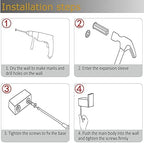 RANDOM Towel Hooks for Bathrooms SUS304 Stainless Steel Hand Towel Holder,Coat Rack Wall Mount Robe Hook,Champagne Bronze.96009-8CB