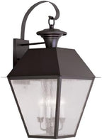 Livex Lighting 2172-07 Mansfield 4-Light Outdoor Wall Lantern, Bronze