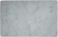 Natural Marble Cutting Board- 12 * 8 Inch Kitchen Bakery Tool for Professional Chef & Baker's Tray - Marble Display for Elegant Food Presentation & Stylish Kitchen Decor (White)