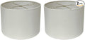 Royal Designs, Inc. HB-610-18WH-2 Shallow Drum Hardback Lamp Shade, 17 x 18 x 11.5, White, 2-Pack