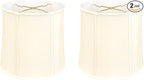 Royal Designs, Inc. BS-719-13EG-2 Drum Basic Lamp Shade, 11 x 13 x 11, Eggshell, 2-Pack