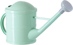 Farmlyn Creek Watering Can - Plant Waterer with Long Spout & Detachable Sprinkler Head - Compact Design for Indoor Garden - Kids Watering Can for Gardening - Green, 0.4 Gallon