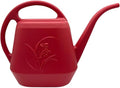 Plastic Watering Can - Wine Red Color - 1/2 Gallon