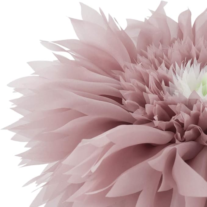 Handmade 3D Flower Pillow Decorative Round Velvet Throw Pillows with Inserts Included Cute Soft Elegant Daisy Cushion for Bed Couch Bedroom Living Room Christmas Home Decor 12 Inch Dusty Pink