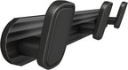 Coat Rack Wall Mount Black, 3 Hooks Rack Metal Coat Hanger Wall for Hanging Hat Purse and Robes, Towel Hook for Bathrooms and Entryway (1 Pack)