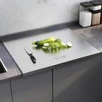 316 Stainless Steel Cutting Board,Cutting Boards for Kitchen,Chopping Board,Large Cutting Board for Chopping Meat,Vegetables,Fruits,Cheese - 47.24 * 22.83in