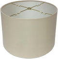 Royal Designs, Inc. HB-610-16BG Shallow Drum Hardback Lamp Shade, 15 x 16 x 10, Beige