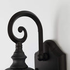 Exterior Light Fixtures, Large Outdoor Wall Light/Lantern, Outdoor Porch Light Fixtures Wall Mount in Matte Black Finish with Clear Glass, Aluminum Alloy, 60W