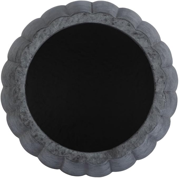 SAFAVIEH Outdoor Collection Kaston Grey Concrete Planter (Fully Assembled)