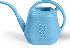 Plastic Watering Can - for Indoor and Outdoor Plant - 1/2 Gallon - SkyBlue