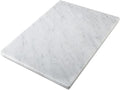 Koville Italian Carrara Marble Cutting Board for Kitchen, 16x12inch Large Hand Crafted Marble Slab for Cheese, Charcuterie, Pastry Board - Wedding Gift, House Warming Gift