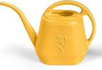 Watering Can - for Home Plant Garden - 1/2 Gallon - Orange