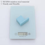 RANDOM Clear Sky Blue Towel Hooks for Bathrooms Round Shower Hooks Stainless Steel Wall Mount Coat Hook.96009-8CKB