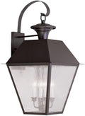 Livex Lighting 2172-07 Mansfield 4-Light Outdoor Wall Lantern, Bronze