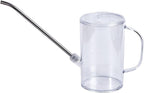 Small Plastic Watering Can - for Home Garden - with Long Spout - 1/4 Gallon - 34 Oz - White