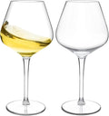 MICHLEY Floating Wine Glasses for Pool 18 OZ Unbreakable Tritan Plastic Stemmed Red Wine Glasses Ideal for Beach Bar Camping Dishwasher Safe, Set of 2