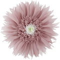 Handmade 3D Flower Pillow Decorative Round Velvet Throw Pillows with Inserts Included Cute Soft Elegant Daisy Cushion for Bed Couch Bedroom Living Room Christmas Home Decor 12 Inch Dusty Pink