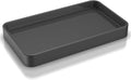Gurygo Vanity Tray for Bathroom -10" Ceramic Soap Dispenser Tray for Kitchen - Rectangle Ceramic Tray - Bathroom Trays for Counter(Grey, Set/1)…