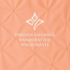 COTTON STICH Pinch Pleated Pillow Shams Pink Solid Standard 20x26 Set of 2 Pillowcase 600 Thread Count 100% Egyptian Cotton Luxurious& Decorative Pinch Pleated Pillow Shams (Pink, Standard 20X26)