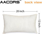AACORS Fall Pillow Cover 12X20 Inch Watercolor Tree Decoration Holiday Farmhouse Autumn Pillow Case for Sofa Couch Decor AA728-12