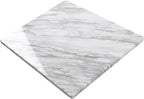 Natural Marble Cutting Board For Kitchen, 16 x 20 Inch Marble Slab Pastry Board With Non-Slip Feet For Baking, Cheese, Charcuterie, Chocolate, White Gray Net Veins
