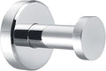 APLusee Bathroom Towel Hook Polished Chrome, SUS 304 Stainless Steel Robe Coat Hook Hanging for Restroom Kitchen Garage Wall Mounted