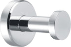 APLusee Bathroom Towel Hook Polished Chrome, SUS 304 Stainless Steel Robe Coat Hook Hanging for Restroom Kitchen Garage Wall Mounted