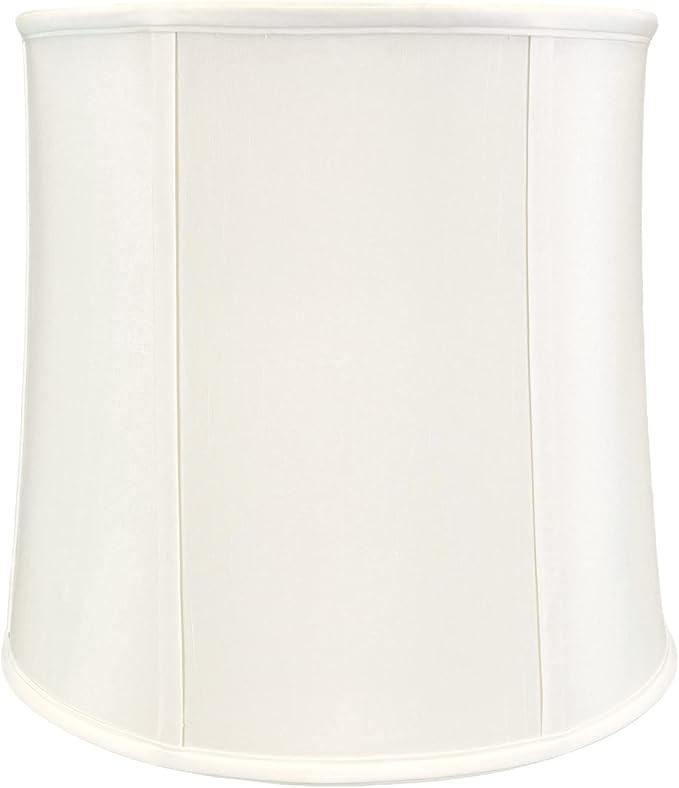 Royal Designs, Inc. BS-719-13WH-2 Drum Basic Lamp Shade, 11 x 13 x 11, White, 2-Pack