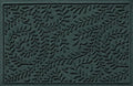 WaterHog Indoor/Outdoor Door Mat, 3' x 5', Made in USA, Durable & Skid-Resistant Front Door Rug, Decorative, Water-Trapping & Heavy-Duty Entryway Floor Mat For Your Home, Boxwood Collection, Evergreen