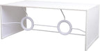 Yosoan 2-Light White Lamp Square Fabric Shades, Double Fabric Lampshade Indoor Wall Mount 2 Bulbs for Wall Sconce Lamp Replacement for Stairwell Bedside Hallway Home Decor(White)