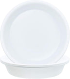 TITE 3 Pack Plant Saucer Heavy Duty Sturdy Drip Trays for Indoor and Outdoor (14 Inch, White)