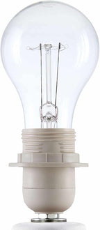 BoutiqueRugs Navarro Boho Ceramic Bedside Table Lamp for Bedroom Nightstand and Living Room - Shade Cotton - White - 13" H