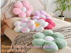 3PCS Flower Pillow Set,Flower Throw Pillow 15.7In Daisy Pillow Cute Decorative Pillow Cushion Home Decor& Plush Pillow for Sofa Couch Bed Reading Tent.