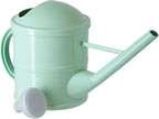 Farmlyn Creek Watering Can - Plant Waterer with Long Spout & Detachable Sprinkler Head - Compact Design for Indoor Garden - Kids Watering Can for Gardening - Green, 0.4 Gallon
