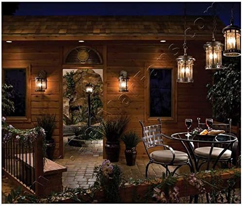 Maxim Santa Barbara Vx 3 Light Outdoor Candle Style Wall Lantern with Sienna Finish