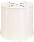 Royal Designs, Inc. Basic Drum Lamp Shade, White, 13" x 14" x 14", BS-719-14WH
