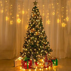 AWQ 200LED 146.9 FT C9 Christmas String Lights Plug in Fairy Twinkle String Lights 8 Modes Timer Function Waterproof Extendable for Indoor Outdoor Wedding Party Christmas Decoration (200, Warm White)