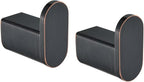 RANDOM Towel Hooks for Bathrooms Oil Rubbed Bronze Coat Hook Wall Mount Shower Hooks,Heavy Duty Robe Hook Stainless Steel Towel Holder,2 Packs.96026-8-ORB