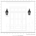 Livex Lighting 2605-61 Exeter 3-Light Outdoor Wall Lantern, Charcoal