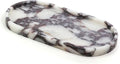 100% Natural Luxury Calaccata Viola Marble Small Hand Towel Tray Holder Organizer, Makeup Bathroom Holder