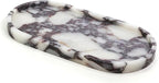 100% Natural Luxury Calaccata Viola Marble Small Hand Towel Tray Holder Organizer, Makeup Bathroom Holder